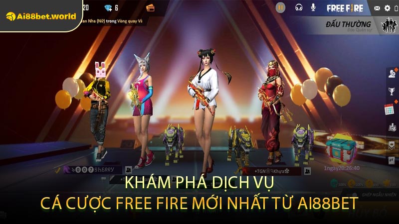 Khám Phá Dịch Vụ Cá Cược Free Fire Mới Nhất Từ AI88BET